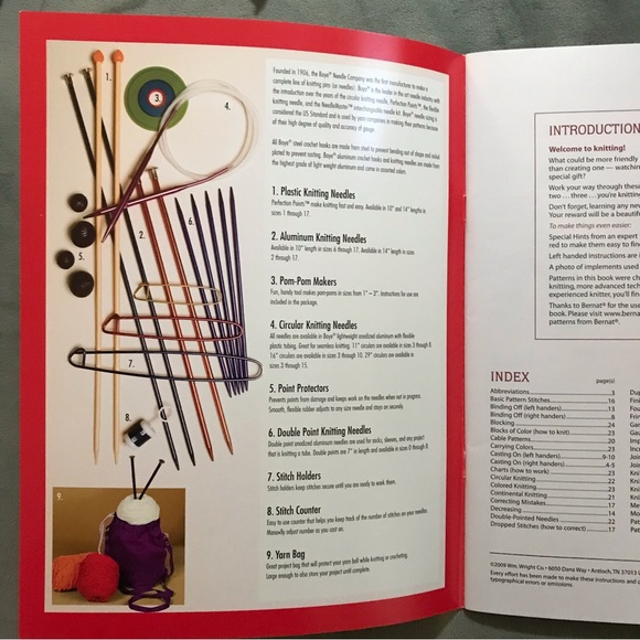 I taught myself knitting kit with DVD - Picture 10 of 11